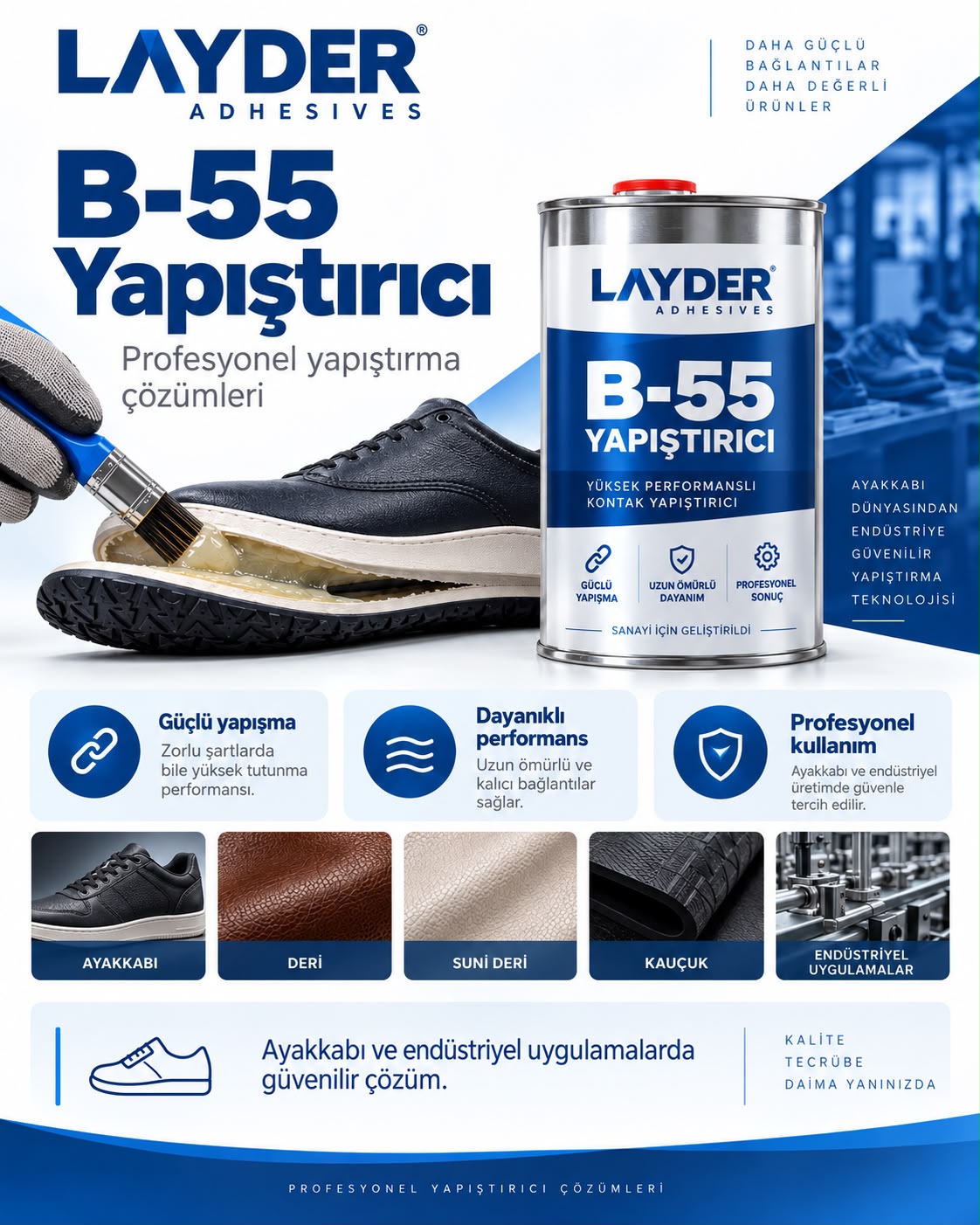 Solvent Bazlı Poliüretan (PU) Yapıştırıcılar